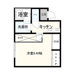 ライラック【1階】の間取り