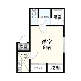 ライラック【203号室】の間取り