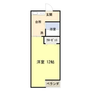 アベニューハイツTOA【2階】の間取り