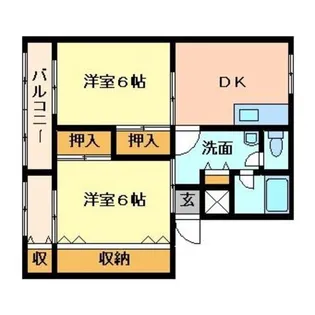 グローバル【3階】の間取り