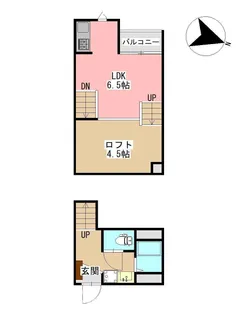 ファースト松橋【2階】の間取り