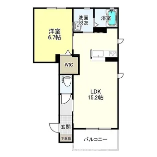 リラフォート【1階】の間取り