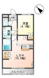 Art Maison松原【1階】の間取り