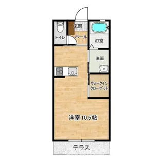 西原一番館【2階】の間取り