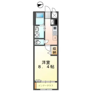 メゾン・グレース【1階】の間取り
