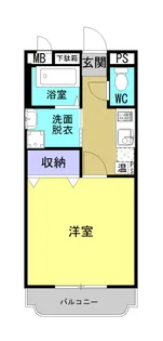 ロワールマンション【2階】の間取り