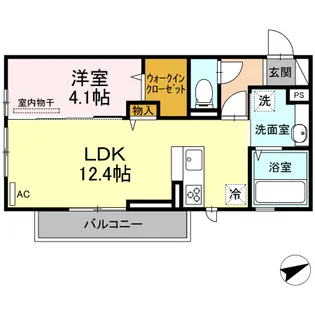 モンラッシェ【3階】の間取り