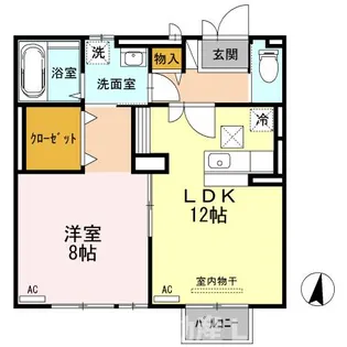 パラッツォ・K【1階】の間取り