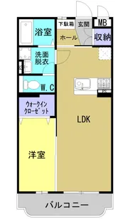 クローバーマンション【302号室】の間取り