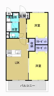 Une Lumiere【4階】の間取り