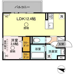 ベル・スリジエ【3階】の間取り