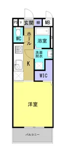 パストラーレII【3B号室】の間取り