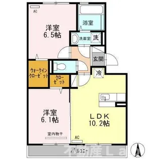ブリランテ【1階】の間取り
