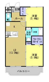 ナーセリー【4A号室】の間取り
