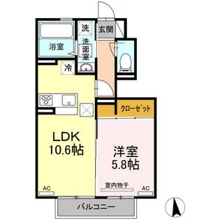 ステラ【1階】の間取り