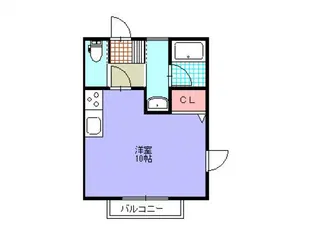 サンモール【201号室】の間取り