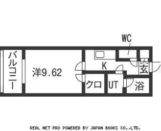 Brun Pommier(ブランポミエ)【1階】の間取り