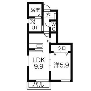 ペピーノ(Pepino)【1階】の間取り