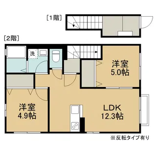 アドラブール2【2階】の間取り