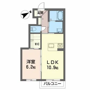 アルズ松尾町【1階】の間取り