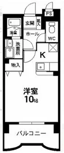 ブリオ【602号室】の間取り