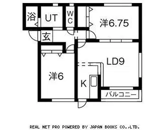 アプローズC棟【1階】の間取り