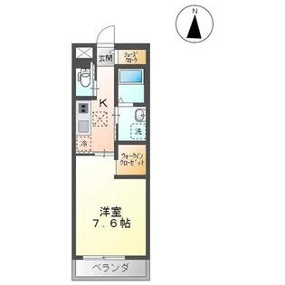パークストリート2【1階】の間取り