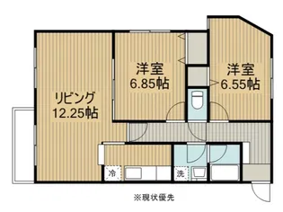 ヴィレッジグリーン住吉【3階】の間取り