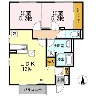 TODOⅠ【1階】の間取り