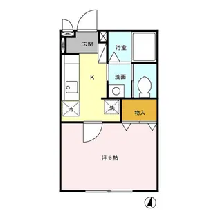 ソリアードU【2階】の間取り