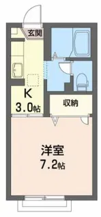 アヴニール北仙北【1階】の間取り