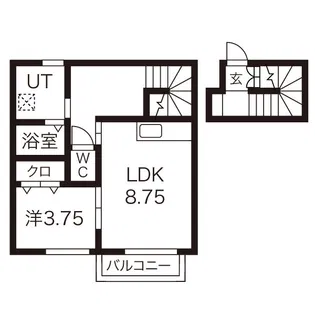 ベル チェリー I棟【2階】の間取り