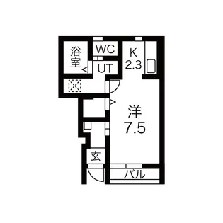 KINGDOMⅡ【1階】の間取り