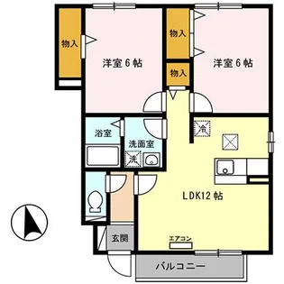 annapu-pu A棟【1階】の間取り
