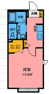 リバーサイドキタカミ【1階】の間取り