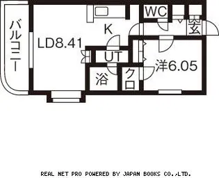 BRUN POMMIER【3階】の間取り