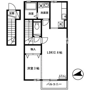 ガイア【2階】の間取り