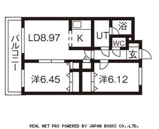 rouge pommier(ルージュポミエ)【4階】の間取り