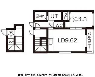 マイ・キャッスルⅠ【2階】の間取り