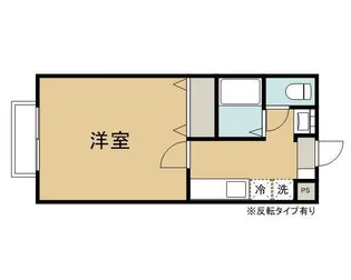 アイドルコート【302号室】の間取り