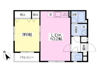 アードリガー菜園【1階】の間取り
