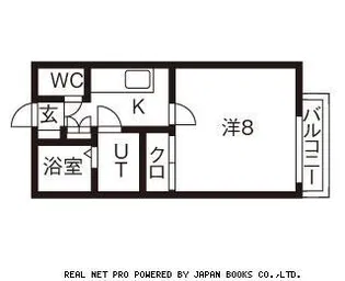 サンジョルディ【1階】の間取り