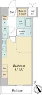 クリサスレジデンス枇杷島【704号室】の間取り