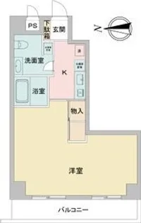 ISM 泉【8階】の間取り