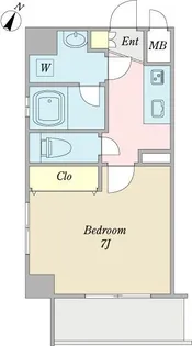 プロシード吹上【10階】の間取り