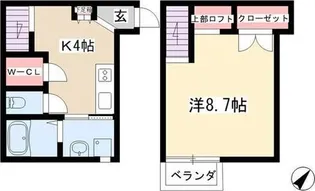 Cerisier【112号室】の間取り