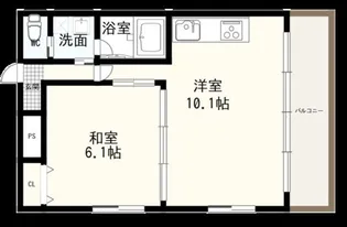 R-Court泉【7階】の間取り
