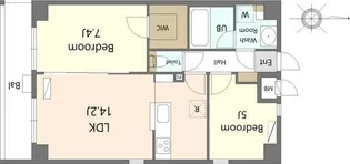 リコルド1【503号室】の間取り