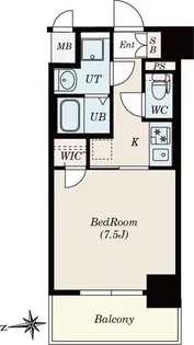 ステージファースト名古屋尾頭橋(旧S-RESIDENCE尾頭橋)【9階】の間取り