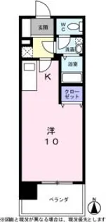 KDXレジデンス神宮前【1102号室】の間取り